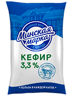 Кефир 3,3% 1 л "Минская марка"